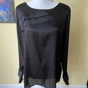 Banana republic black blouse